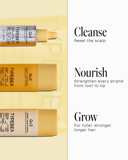 TYPEBEA Strength & Length Kit: routine steps